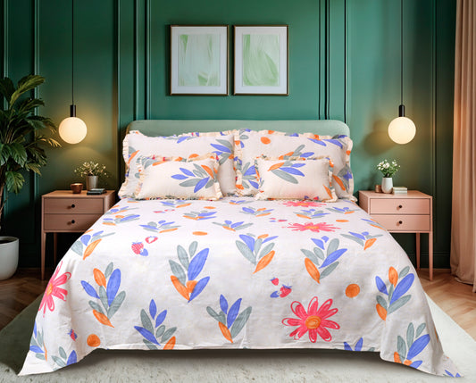 5Pcs Bedsheet Set