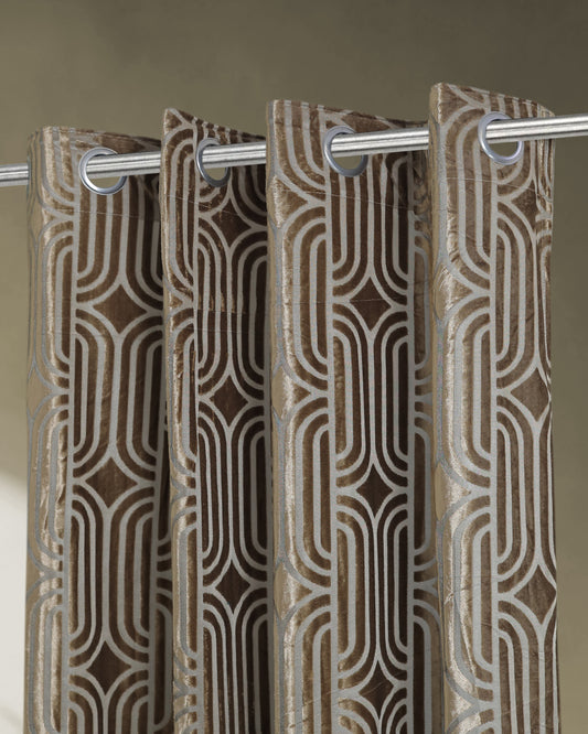 Shaneel Embose Curtain