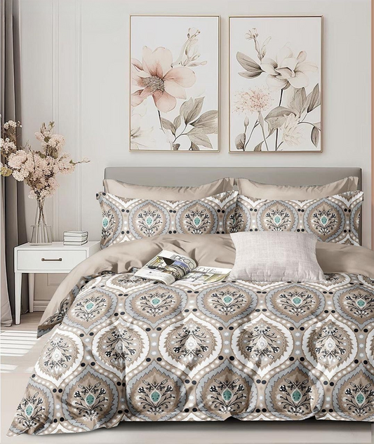 Heavy Glace Cotton Bedsheet