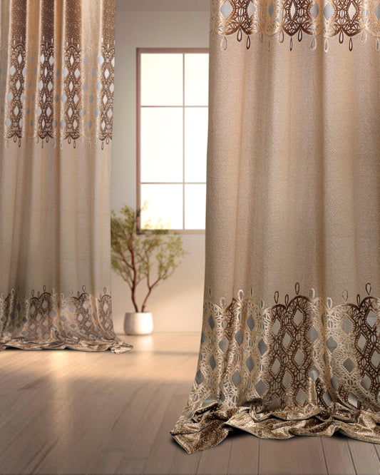 Shaneel Embose Curtain