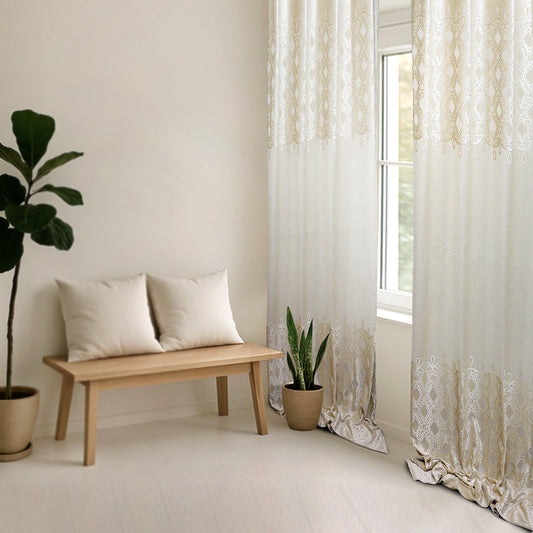 Shaneel Embose Curtain