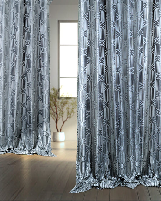 Shaneel Embose Curtain