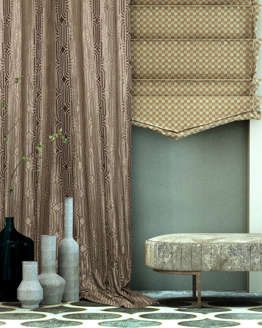 Shaneel Embose Curtain