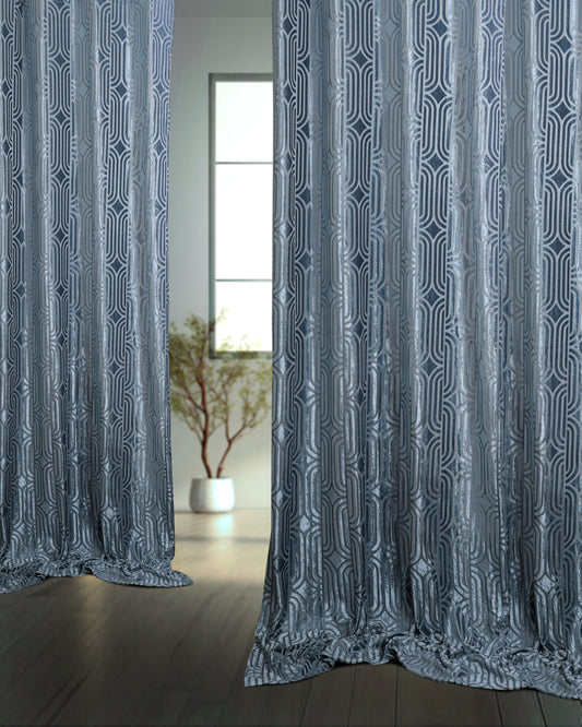 Shaneel Embose Curtain