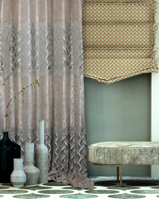 Shaneel Embose Curtain