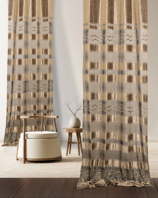 Shaneel Embose Curtain